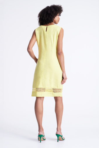 Sukienka w kolorze limonki