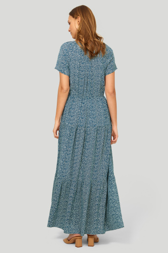 Wiskozowa sukienka z nadrukiem Wiskozowa sukienka z nadrukiem