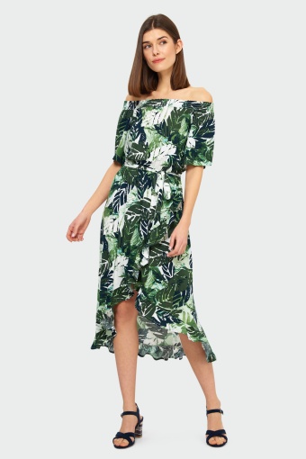 Sukienka z nadrukiem