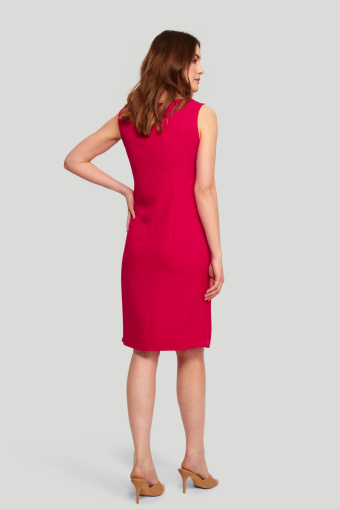 Wiskozowa sukienka o luźnym fasonie