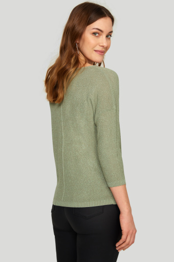 Elegancki sweter z połyskiem