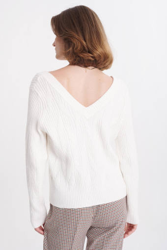 Wiskozowy sweter oversize Wiskozowy sweter oversize