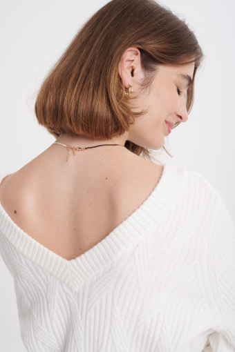 Wiskozowy sweter oversize Wiskozowy sweter oversize