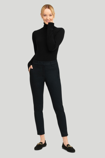 Klasyczny golf z miękkiej dzianiny