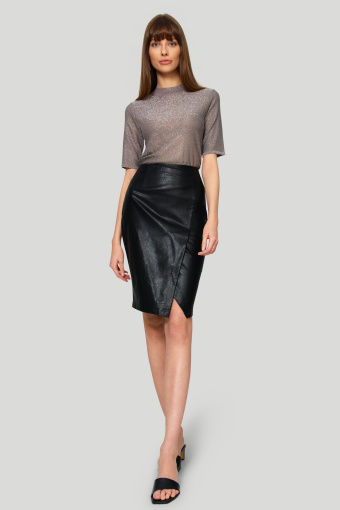 Elegancki półgolf z połyskiem