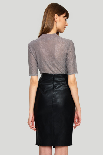 Elegancki półgolf z połyskiem