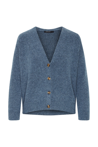 Luźny, miękki zapinany kardigan Luźny, miękki zapinany kardigan