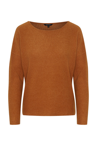 Sweter o luźym kroju, z miękkiej dzianiny Sweter o luźym kroju, z miękkiej dzianiny