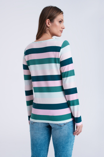 Miękki sweter w paski Miękki sweter w paski