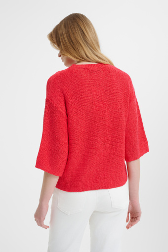 Sweter o kroju oversize z luźnym rękawem 