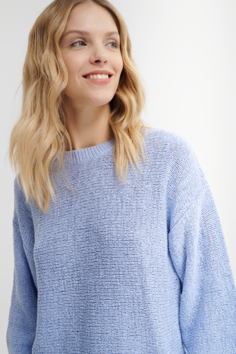 Pastelowy sweter oversize 