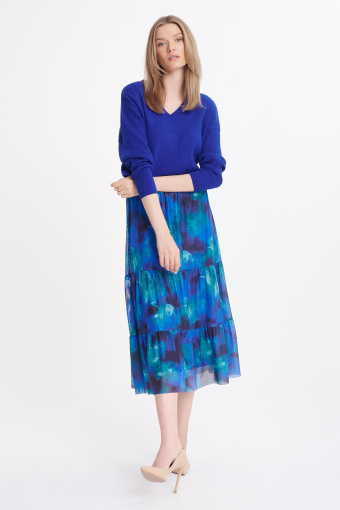 Chabrowy sweter oversize