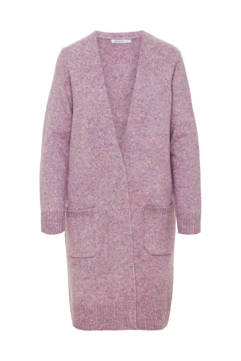 Luźny, jasnoróżowy kardigan Luźny, jasnoróżowy kardigan