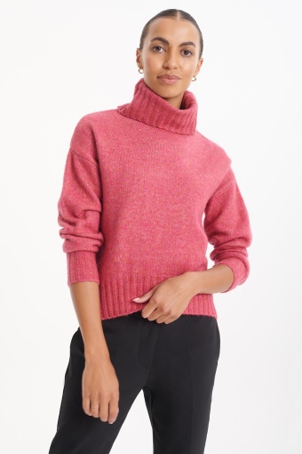 Efektowny golf, brudny róż Efektowny golf, brudny róż