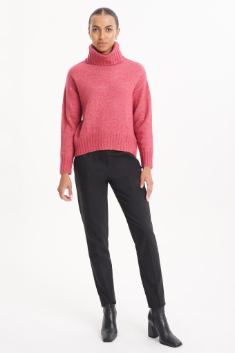 Efektowny golf, brudny róż Efektowny golf, brudny róż