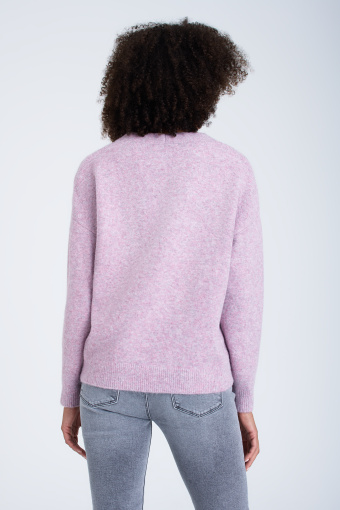 Lawendowy sweter oversize Lawendowy sweter oversize