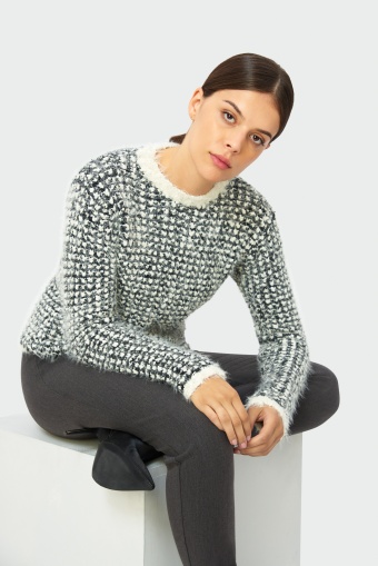 Wzorzysty sweter Wzorzysty sweter
