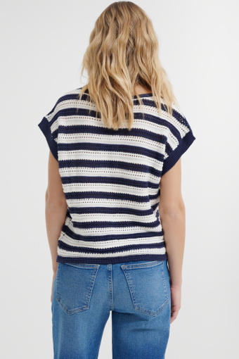 Lekki sweter w paski Lekki sweter w paski