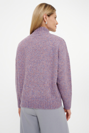 Casualowy golf w kolorze lawendy