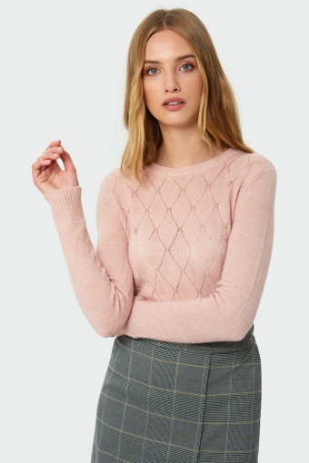 Miękki sweter o dopasowanym kroju