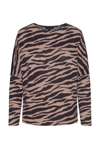 Sweter o luźnym kroju z nadrukiem Sweter o luźnym kroju z nadrukiem