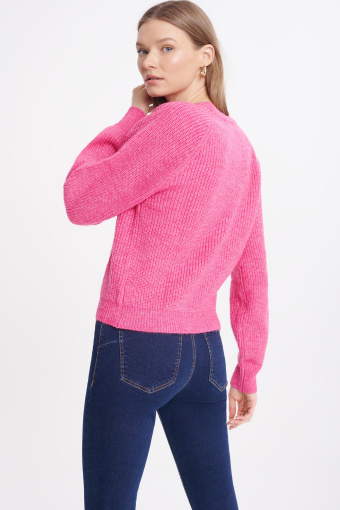 Jasnoróżowy sweter Jasnoróżowy sweter