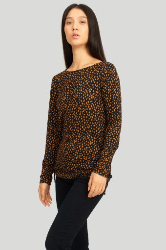 Uniwersalny sweter z nadrukiem