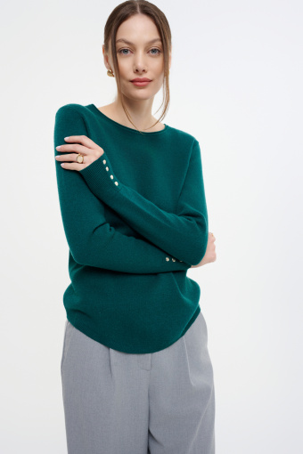Uniwersalny zielony sweter Uniwersalny zielony sweter