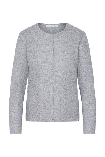 Klasyczny kardigan z miękkiej dzianiny