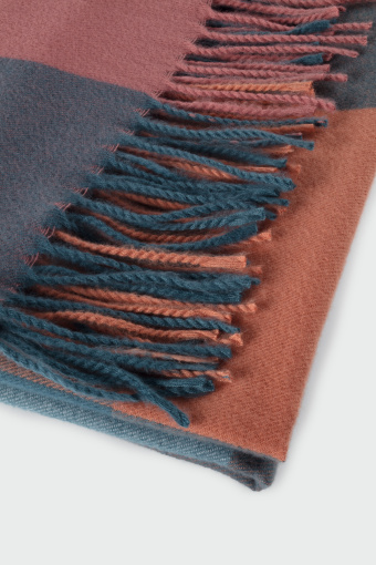 Szalik w kratę Szalik w kratę