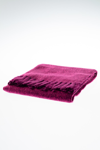 Efektowny szalik w kolorze fuksji Efektowny szalik w kolorze fuksji