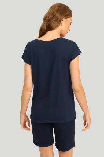 Bawełniane szorty z paskiem