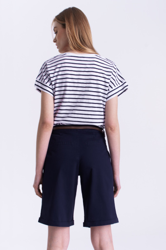 Klasyczne, granatowe szorty Klasyczne, granatowe szorty