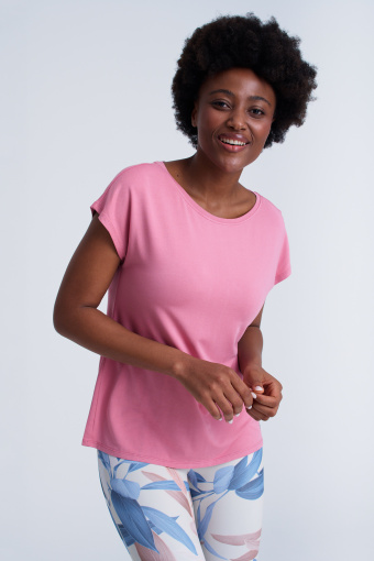 Lekka różowa koszulka Lekka różowa koszulka