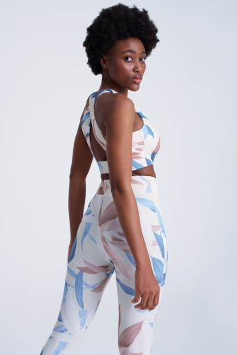 Top w kwiatowy wzór