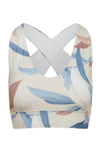 Top w kwiatowy wzór