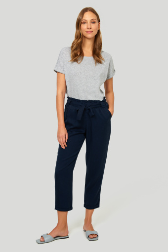 Bawełniany top z połyskiem