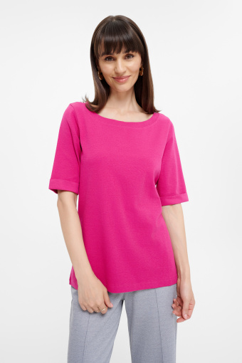 Stylowy top w kolorze fuksji Stylowy top w kolorze fuksji