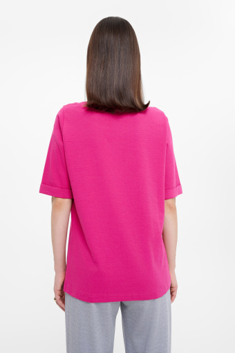 Stylowy top w kolorze fuksji Stylowy top w kolorze fuksji