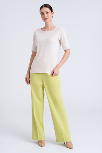 Bawełniany kremowy top