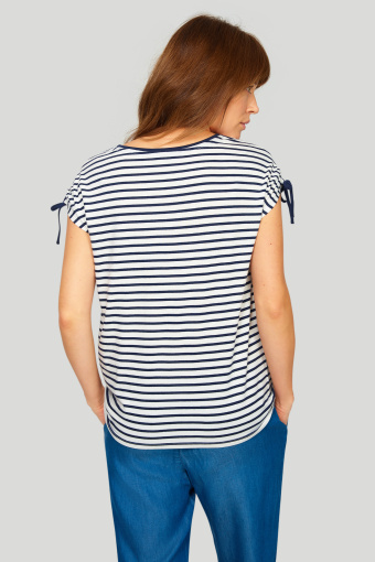 Bawełniany top z nadrukiem