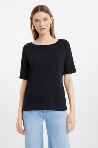 Czarny top basic