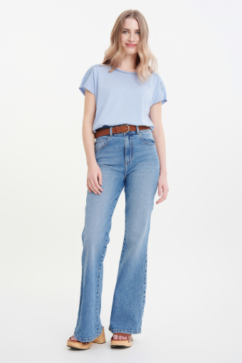 Top w kolorze baby blue