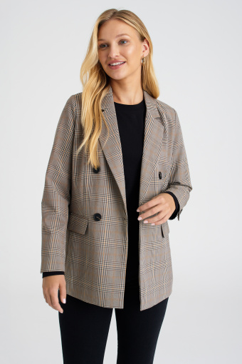 Czarny, basicowy top z długim rękawem