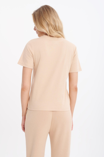 Uniwersalny top, karmelowy