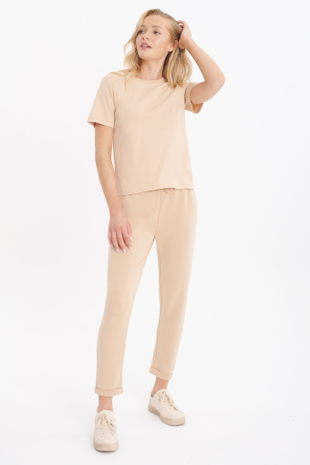 Uniwersalny top, karmelowy