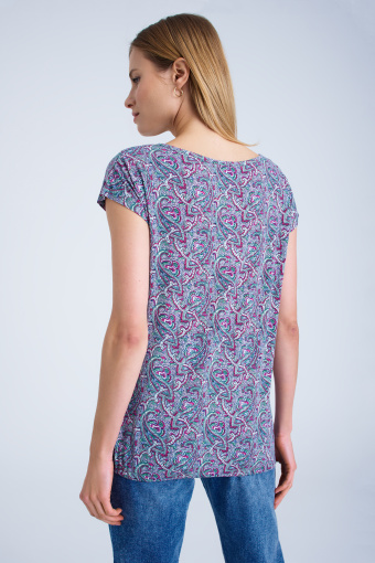 Top z motywem paisley