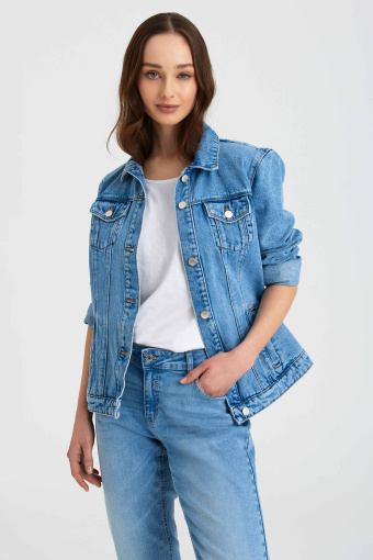 Top z wycięciem na plecach, biały