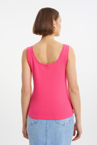 Różowy top basic Różowy top basic