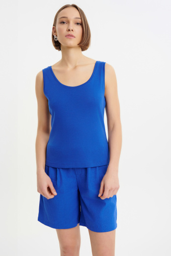 Uniwersalny kobaltowy top